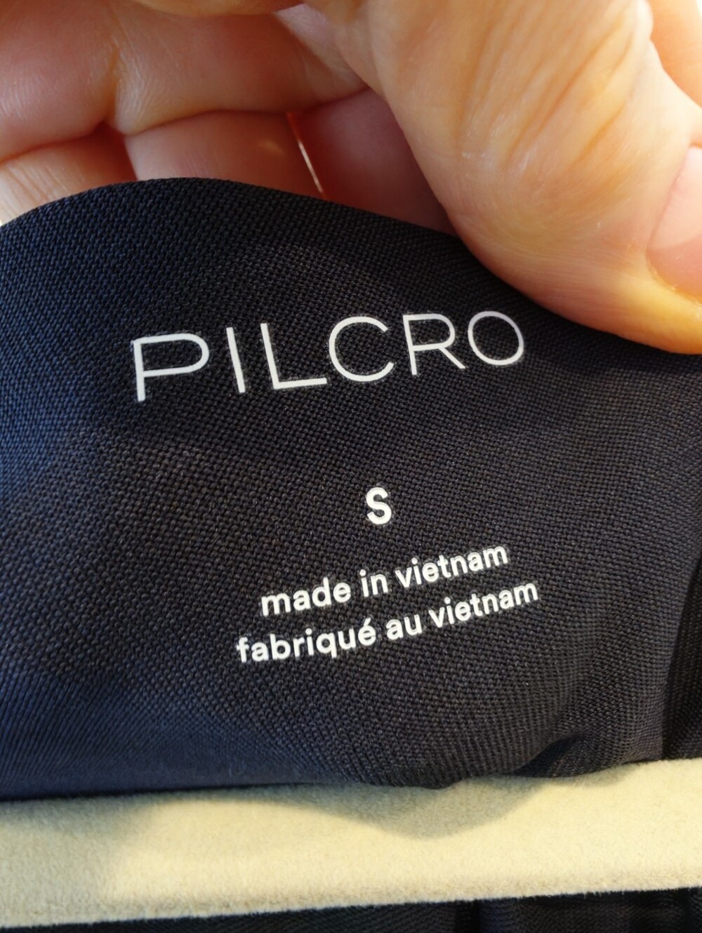Pilcro One Shoulder Draped Sleeveless Top - Charcoal Gray - Picture 9 of 9